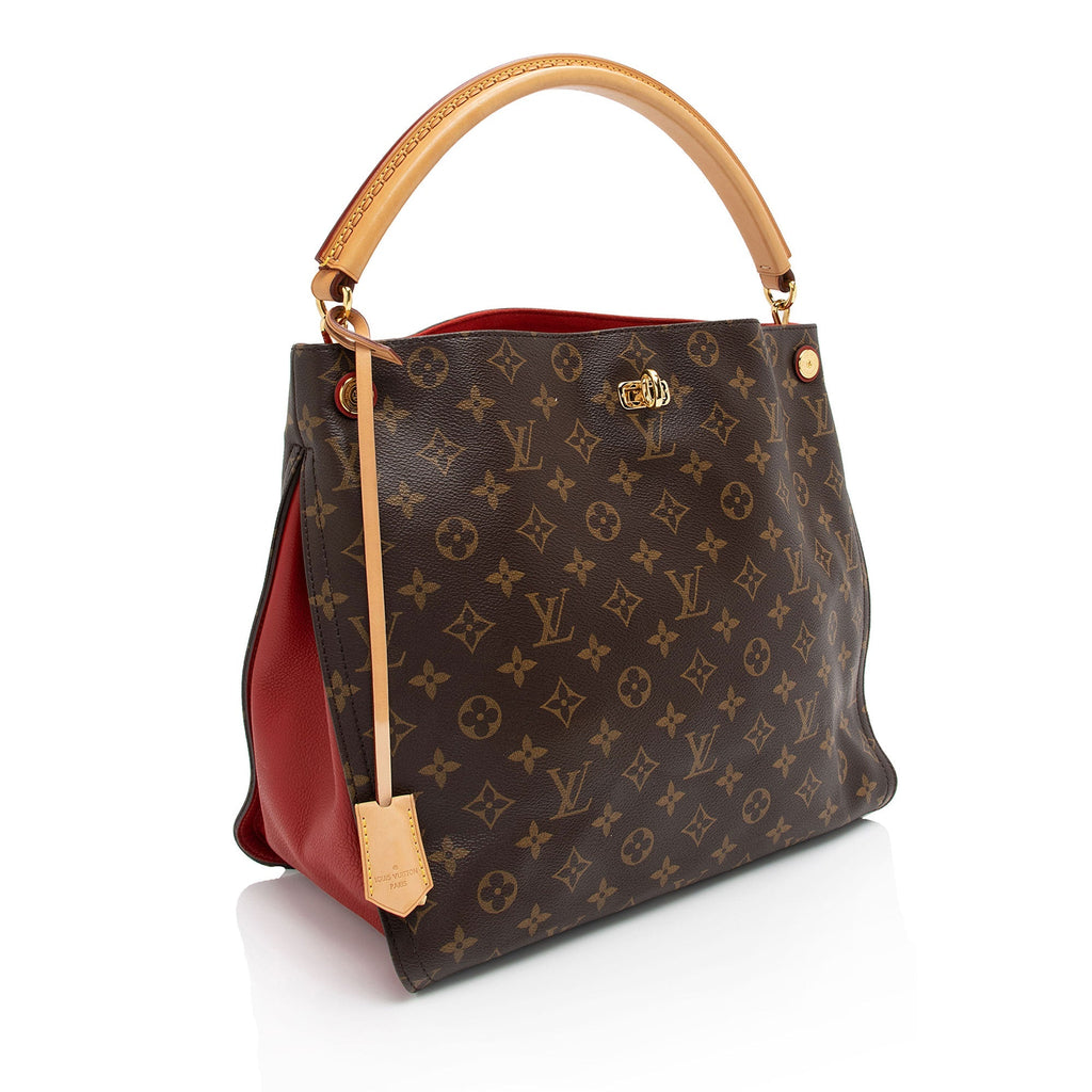Louis Vuitton Monogram Canvas Gaia Shoulder Bag (SHF-XSBDdp)