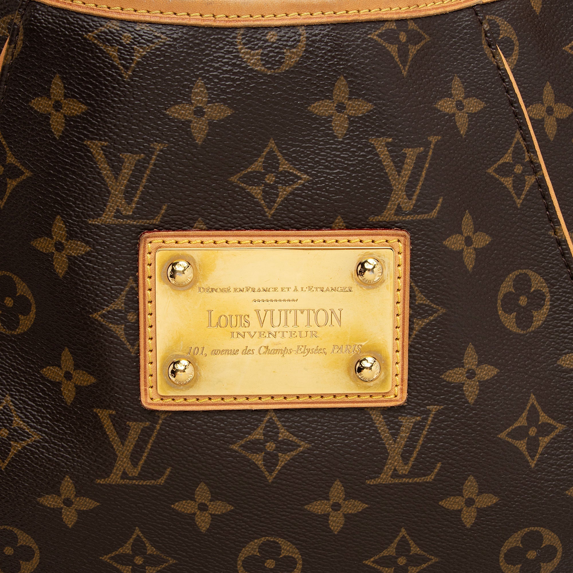 Louis Vuitton Monogram Canvas Galliera GM Shoulder Bag (SHF-95Og4k)