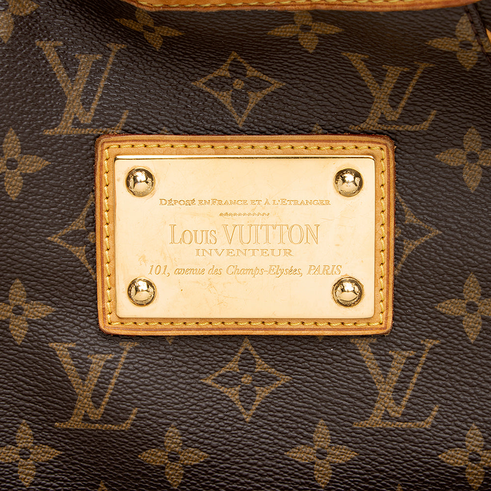 Louis Vuitton Monogram Canvas Galliera PM Shoulder Bag (SHF-20289)