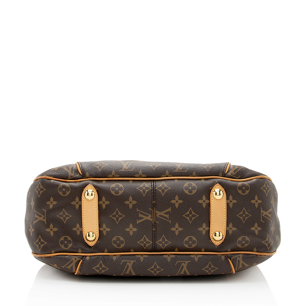 Louis Vuitton Monogram Canvas Galliera PM Shoulder Bag (SHF-21320)