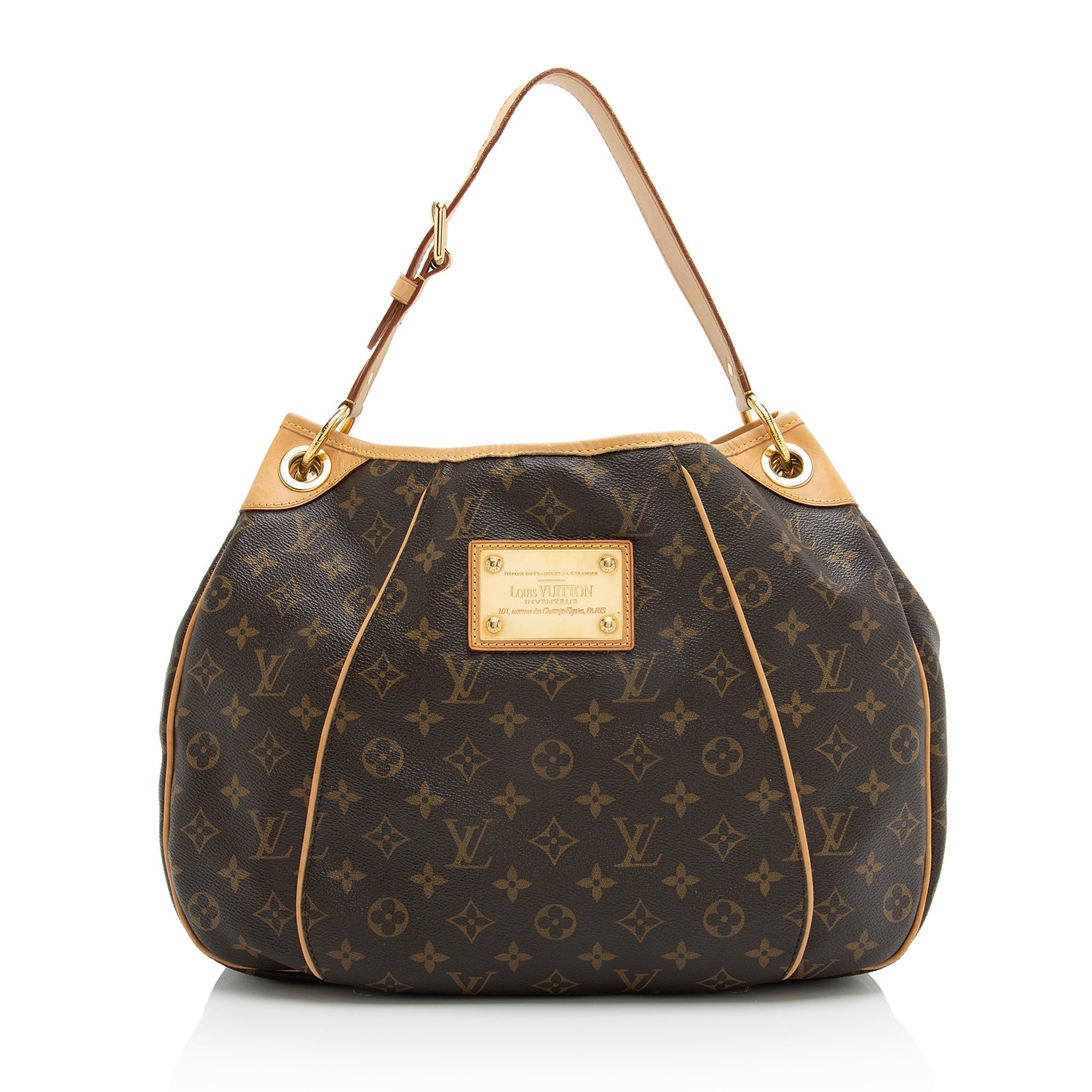 Louis Vuitton Monogram Canvas Galliera PM Shoulder Bag (SHF-23421)