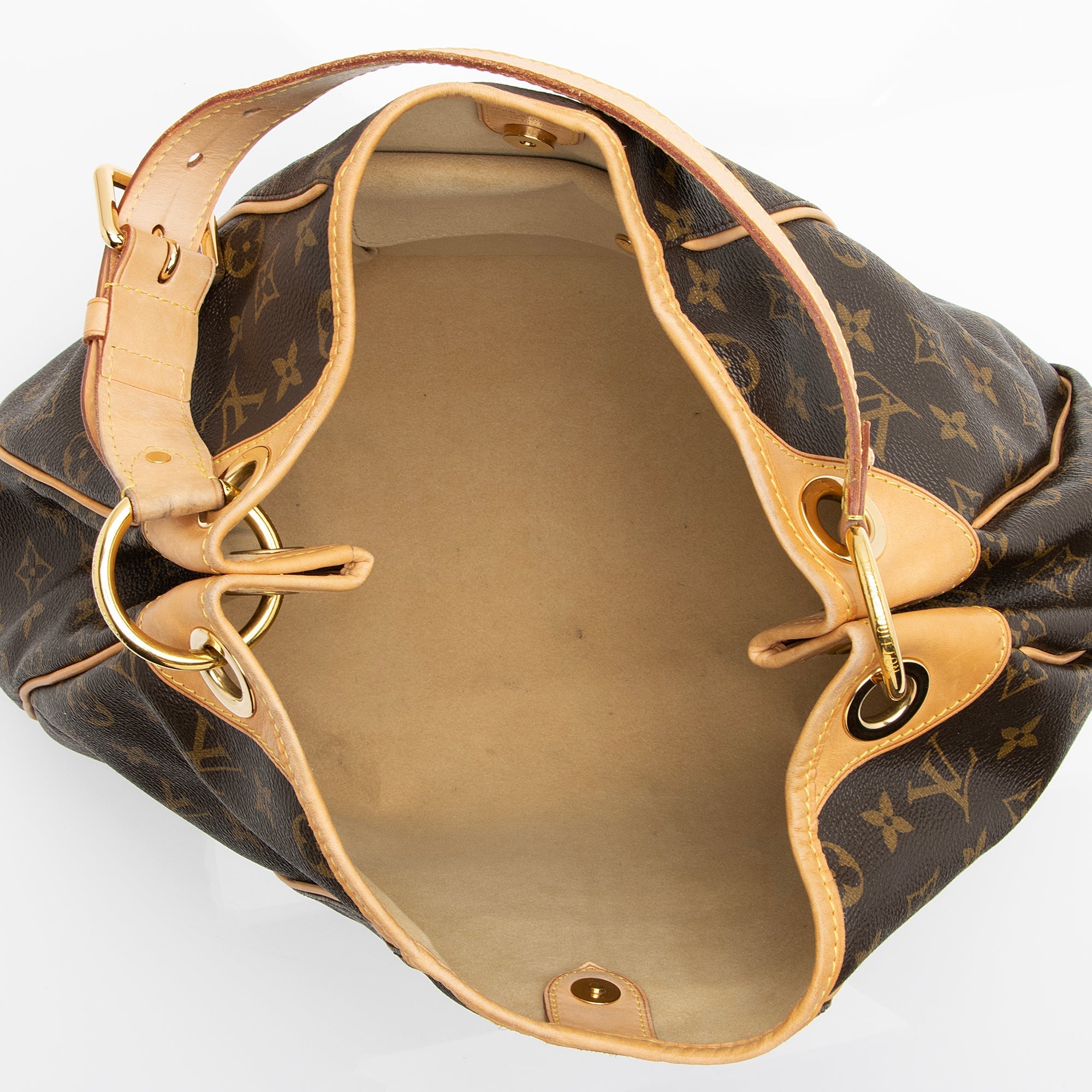 Louis Vuitton Monogram Canvas Galliera PM Shoulder Bag (SHF-23421)
