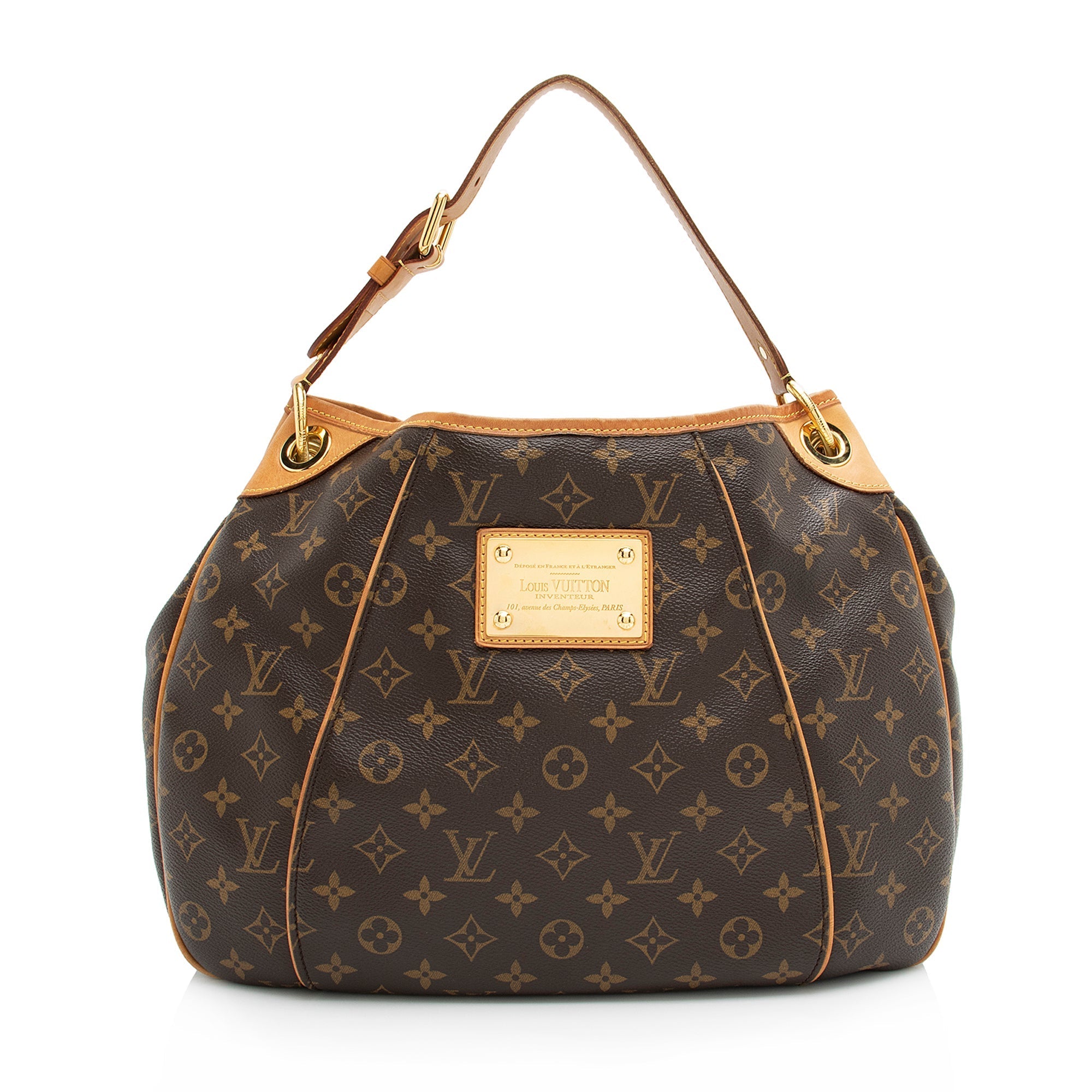 Louis Vuitton Monogram Canvas Galliera PM Shoulder Bag (SHF-23765)
