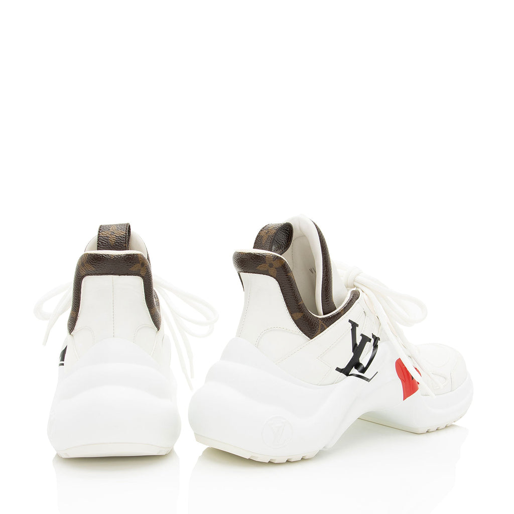 Louis Vuitton Monogram Canvas Game On Archlight Sneakers - Size 7 / 37