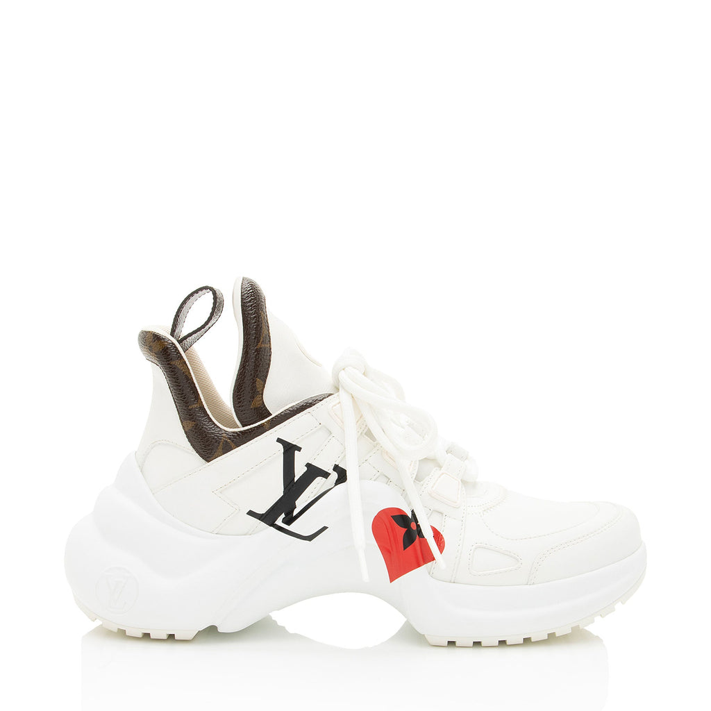 Louis Vuitton Monogram Canvas Game On Archlight Sneakers - Size 7 / 37