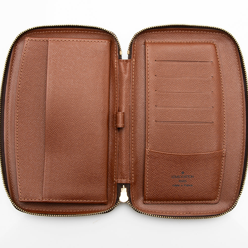 Louis Vuitton Monogram Canvas Geode Organizer Wallet (SHF-16953)