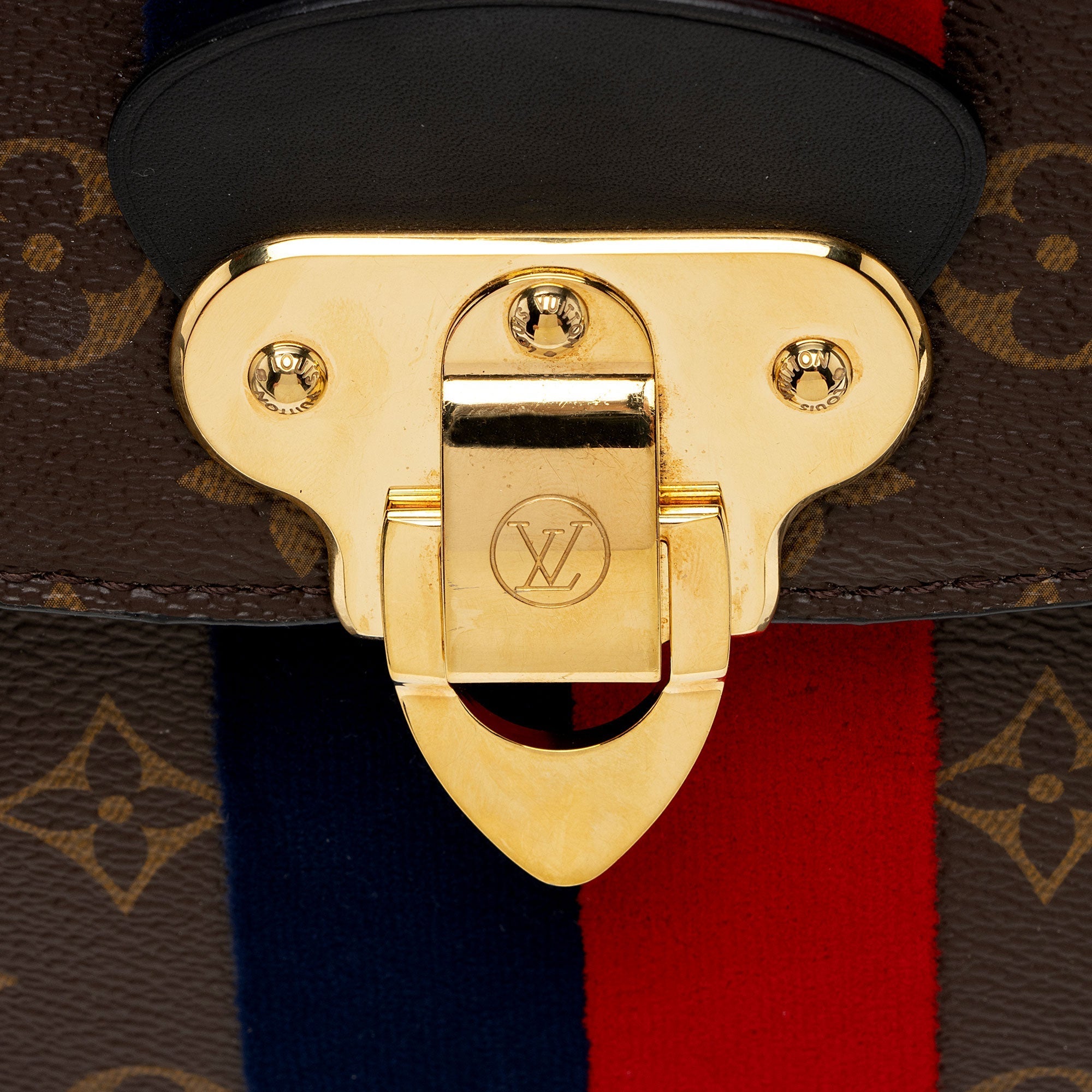 Louis Vuitton Monogram Canvas Georges MM Satchel (SHF-RBn9V8)