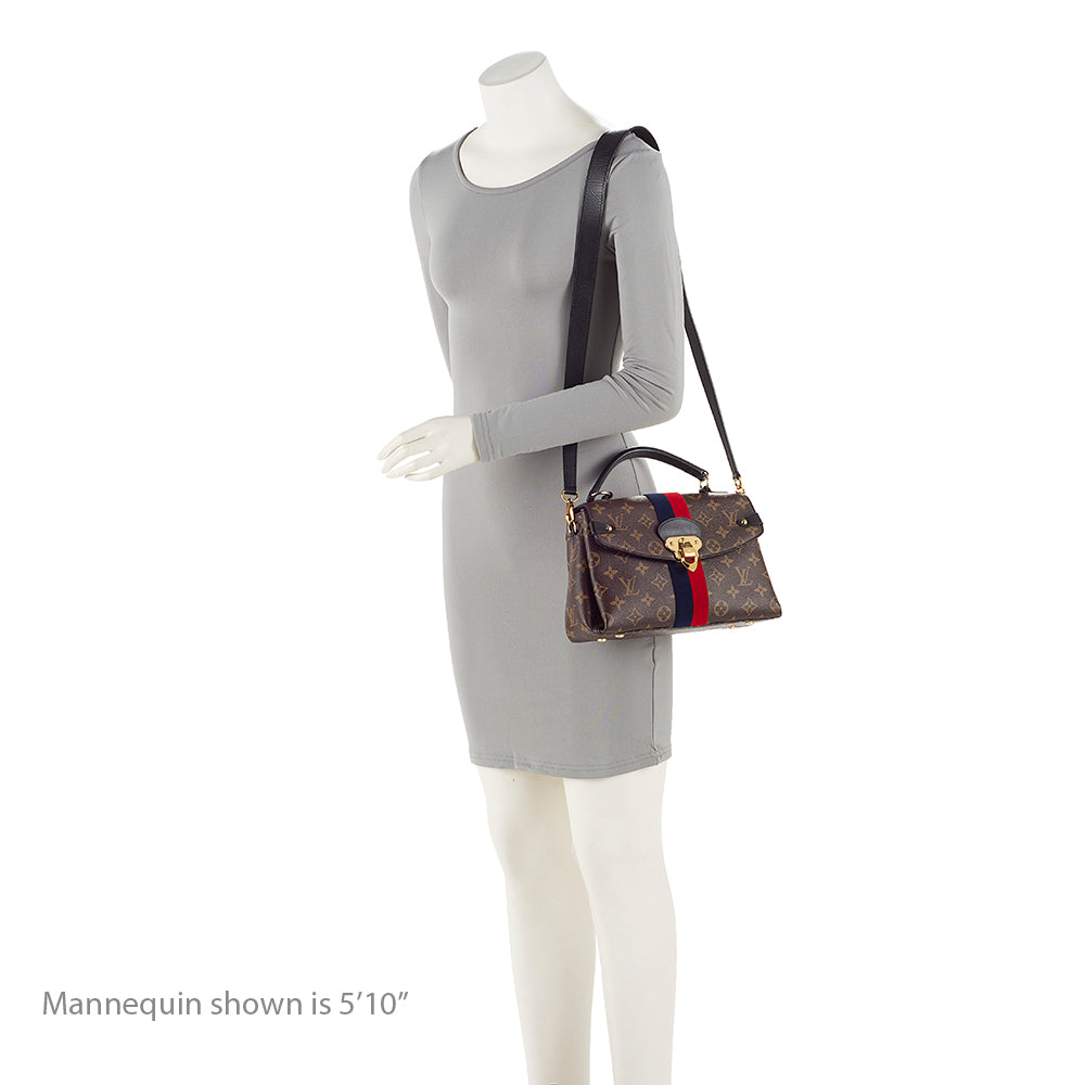 Louis Vuitton Monogram Canvas Georges MM Satchel (SHF-RBn9V8)