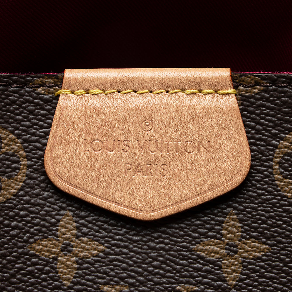 Louis Vuitton Monogram Canvas Graceful MM Hobo (SHF-20072)