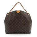 Louis Vuitton Monogram Canvas Graceful MM Hobo (SHF-23446)