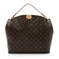 Louis Vuitton Monogram Canvas Graceful MM Hobo (SHF-fP3H5t)