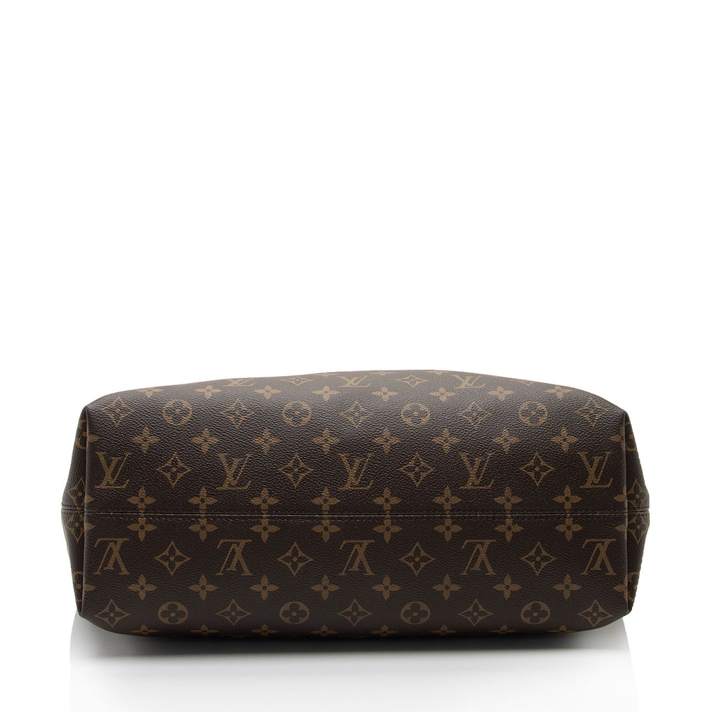 Louis Vuitton Monogram Canvas Graceful MM Hobo (SHF-1qwA9E)