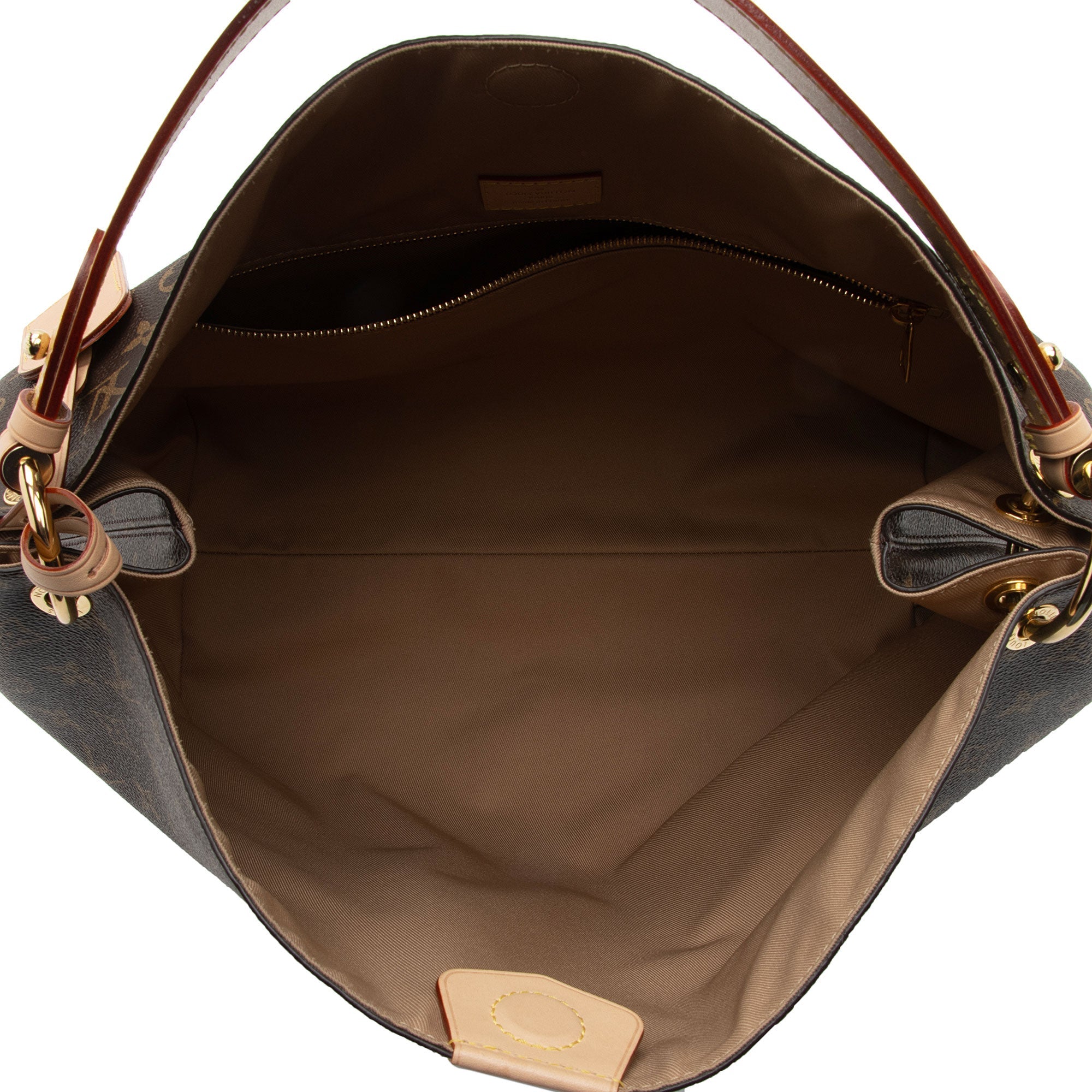 Louis Vuitton Monogram Canvas Graceful MM Hobo (SHF-1qwA9E)
