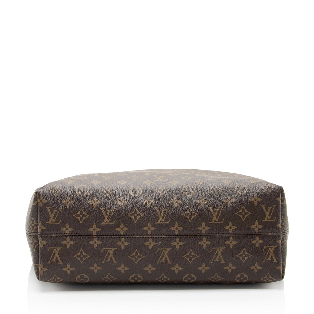Louis Vuitton Monogram Canvas Graceful MM Hobo (SHF-9a1WVz)