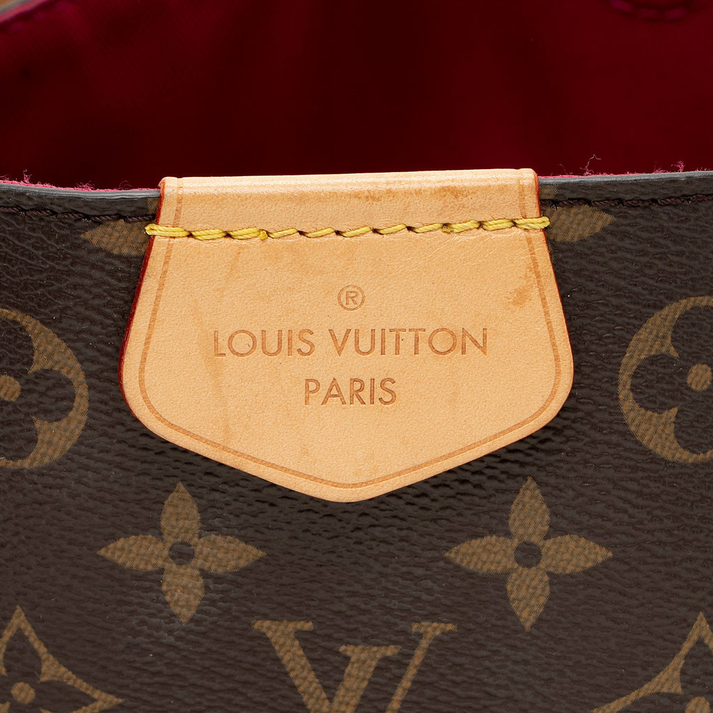 Louis Vuitton Monogram Canvas Graceful MM Hobo (SHF-9a1WVz)