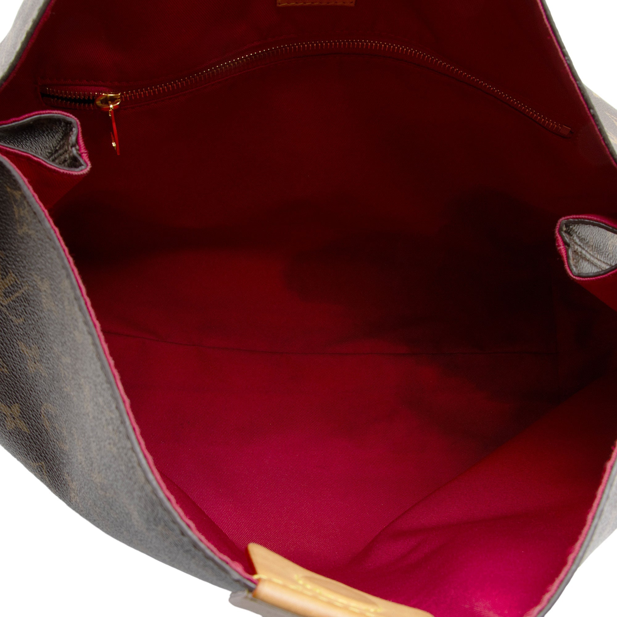 Louis Vuitton Monogram Canvas Graceful MM Hobo (SHF-tfwRXn)