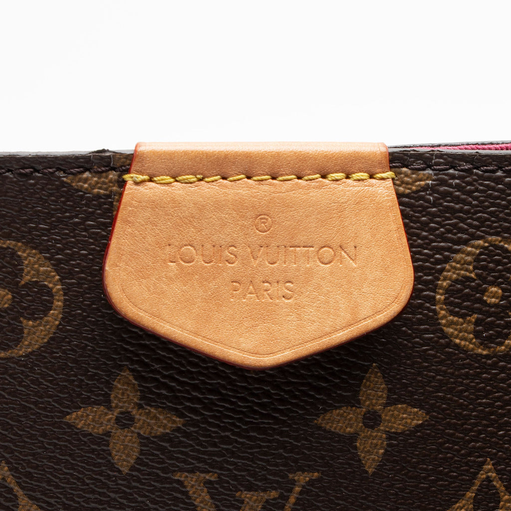 Louis Vuitton Monogram Canvas Graceful MM Hobo (SHF-tfwRXn)