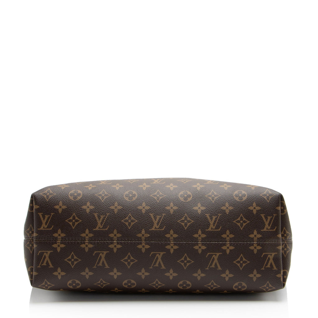 Louis Vuitton Monogram Canvas Graceful MM Hobo (SHF-qPCES1)
