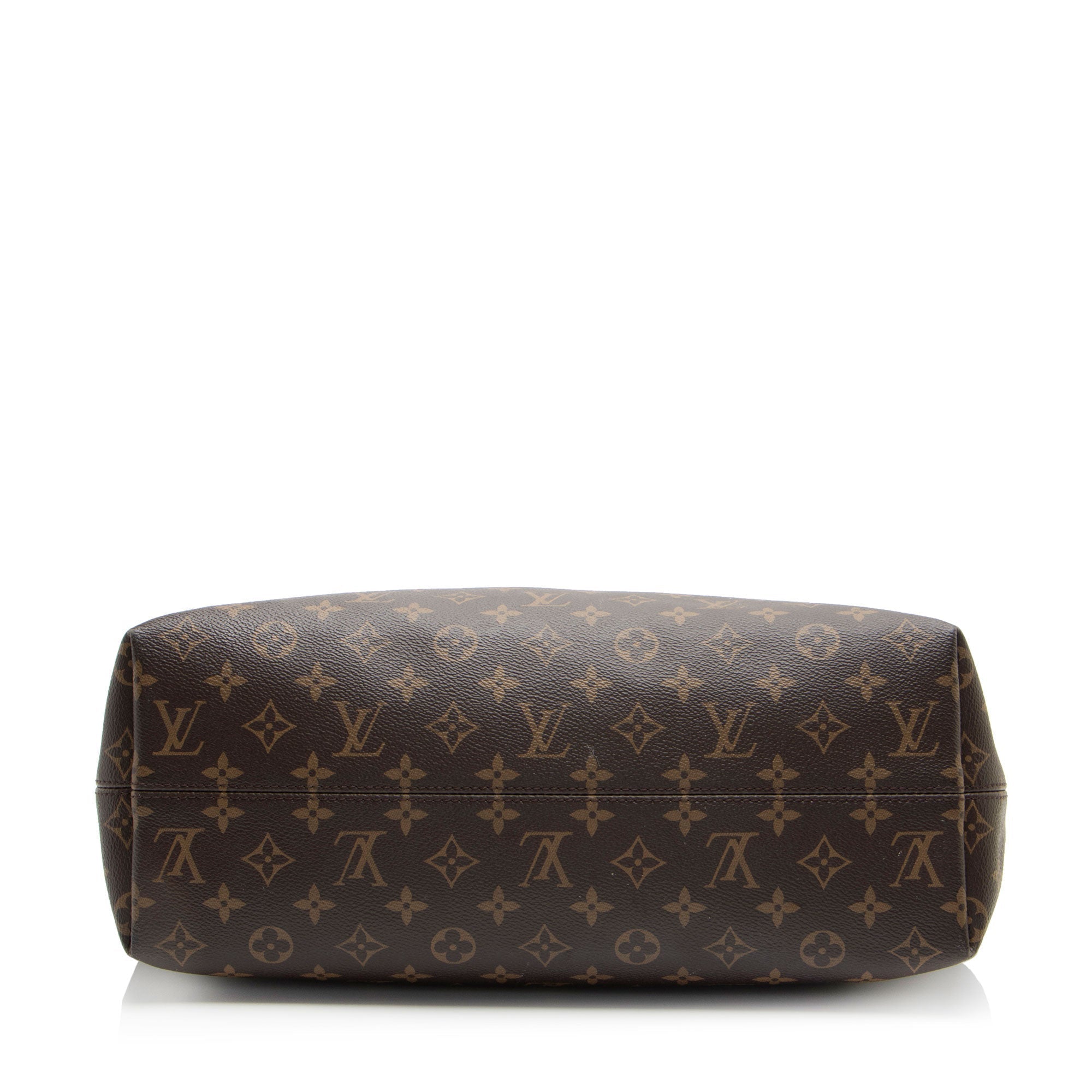 Louis Vuitton Monogram Canvas Graceful MM Hobo (SHF-a5Farx)