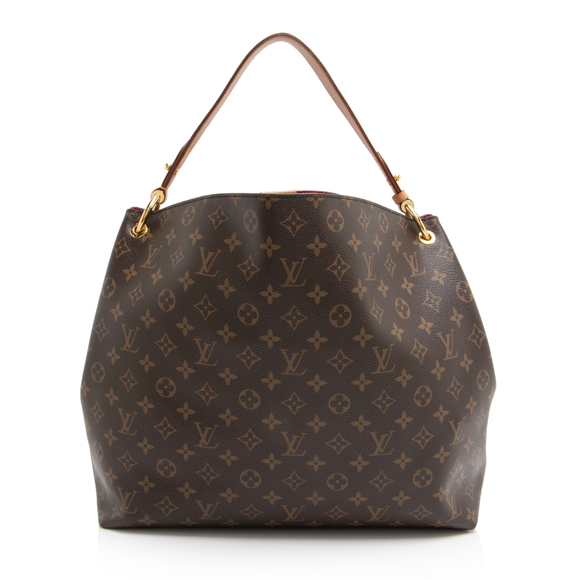 Louis Vuitton Monogram Canvas Graceful MM Hobo (SHF-Qx8RK4)
