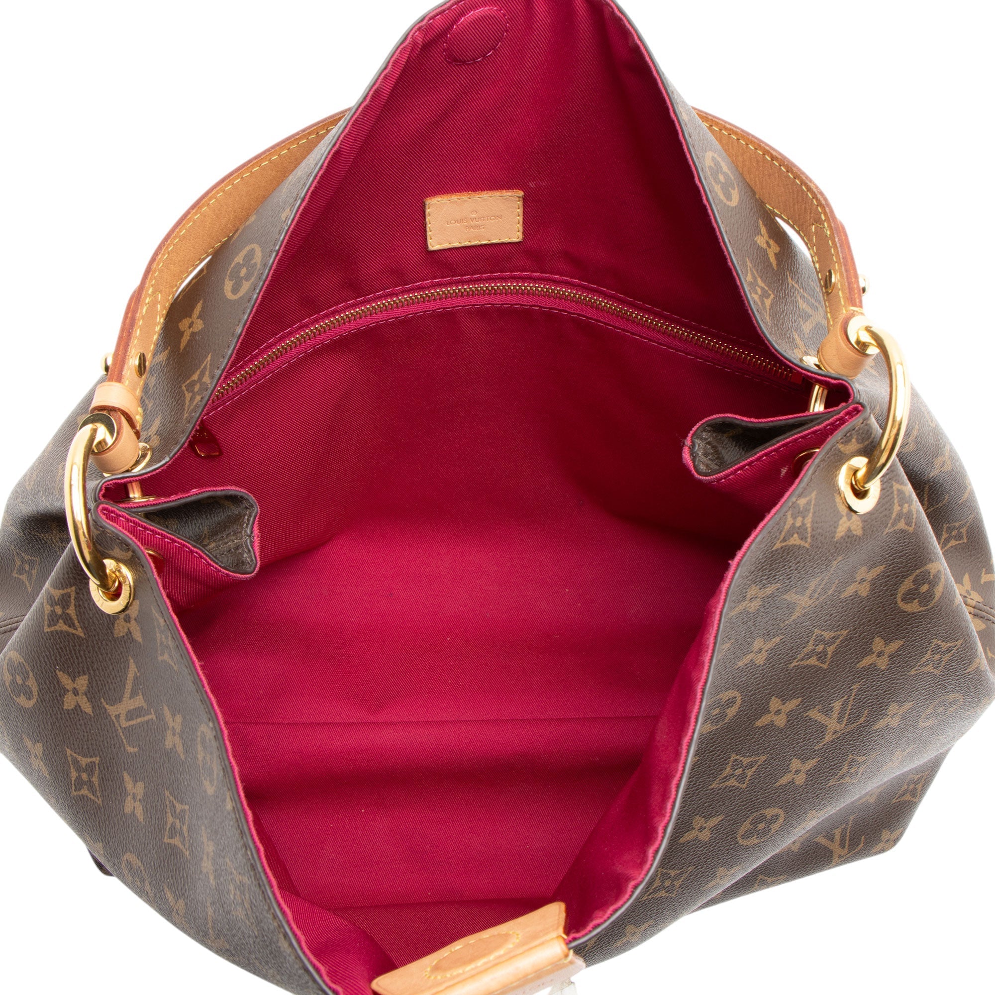 Louis Vuitton Monogram Canvas Graceful MM Hobo (SHF-Qx8RK4)