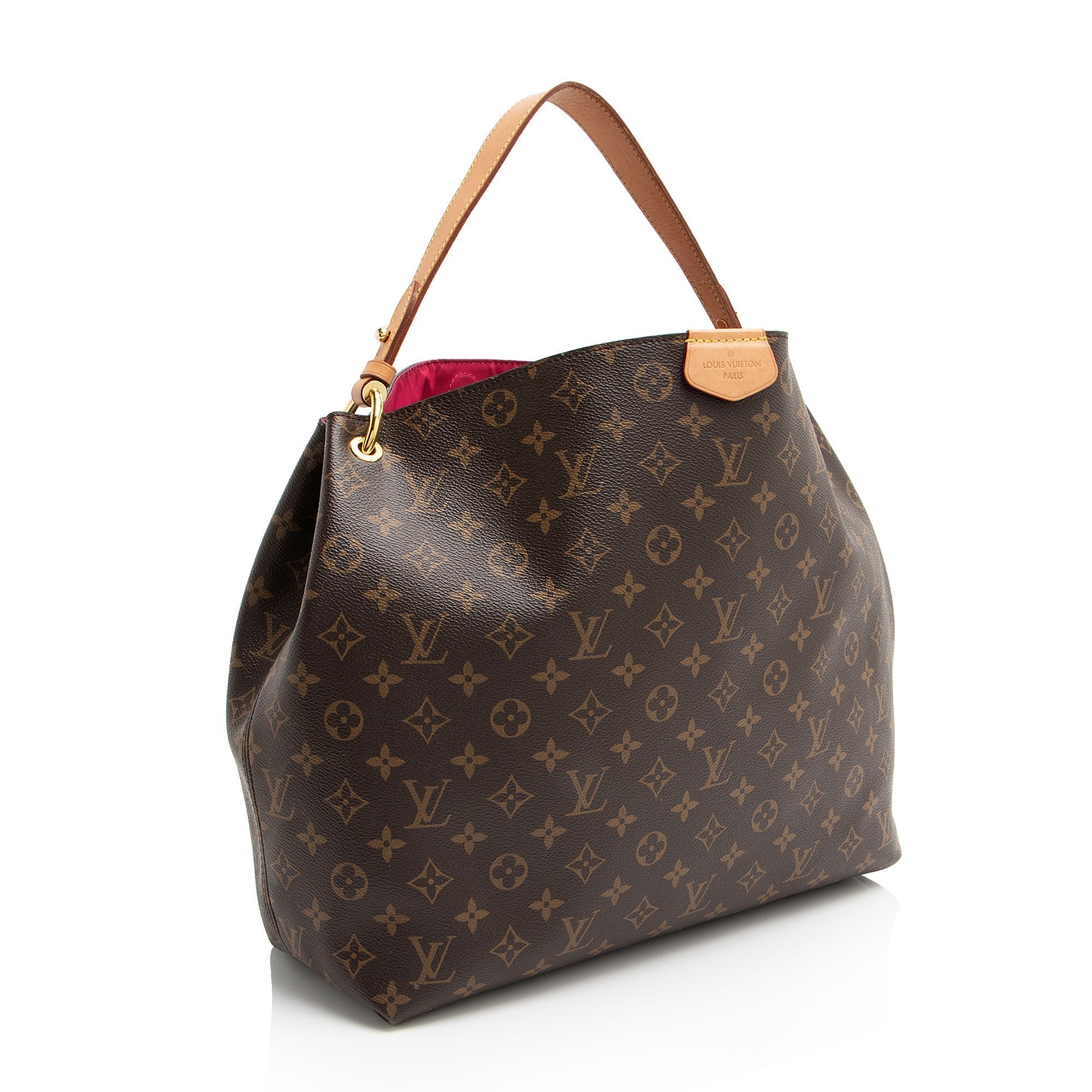 Louis Vuitton Monogram Canvas Graceful MM Hobo (SHF-Qx8RK4)