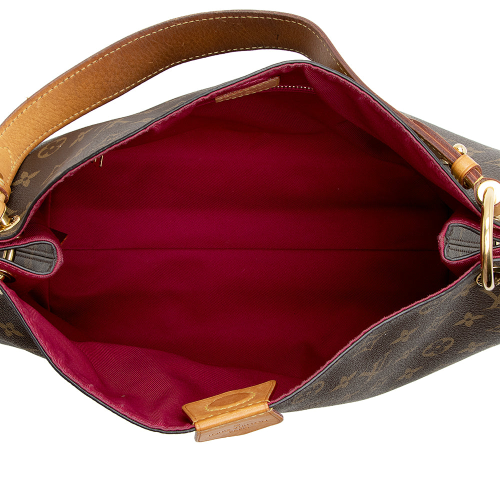 Louis Vuitton Monogram Canvas Graceful PM Hobo (SHF-20956)