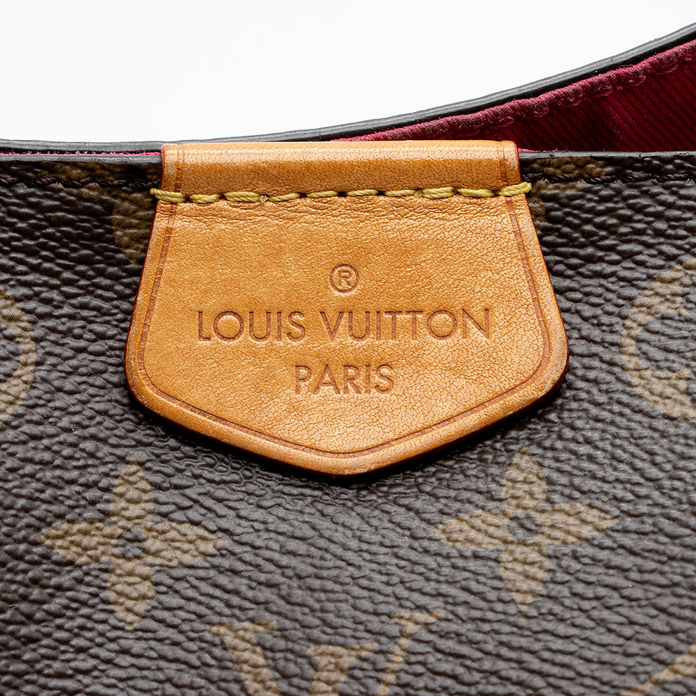 Louis Vuitton Monogram Canvas Graceful PM Hobo (SHF-20956)