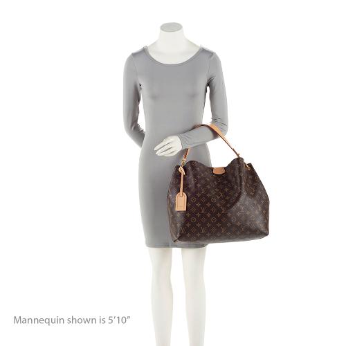 Louis Vuitton Monogram Canvas Graceful PM Hobo (SHF-20956)