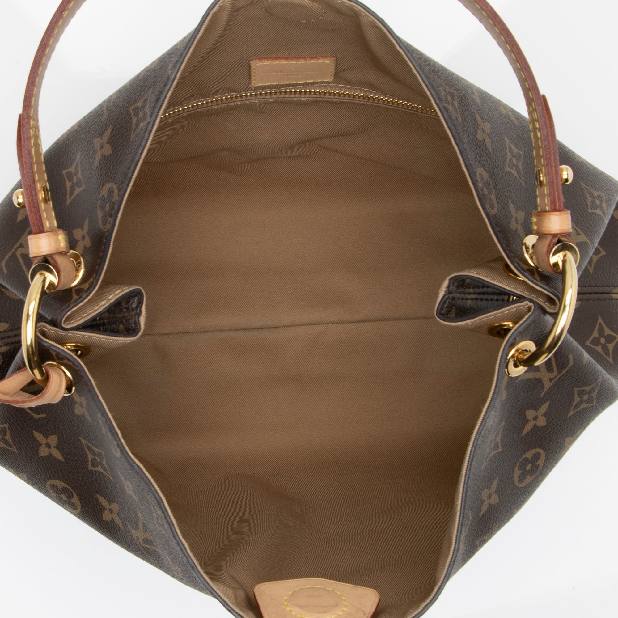 Louis Vuitton Monogram Canvas Graceful PM Hobo (SHF-23848)