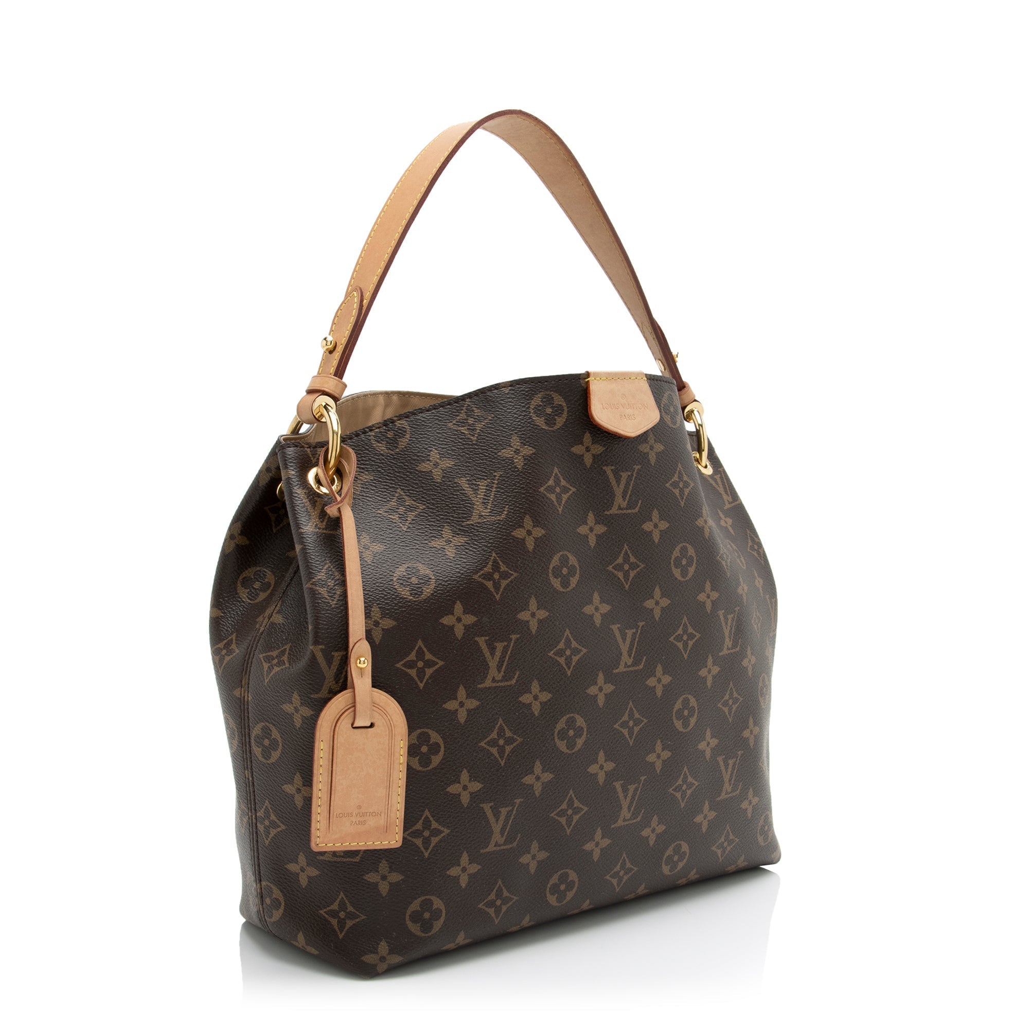 Louis Vuitton Monogram Canvas Graceful PM Hobo (SHF-23848)