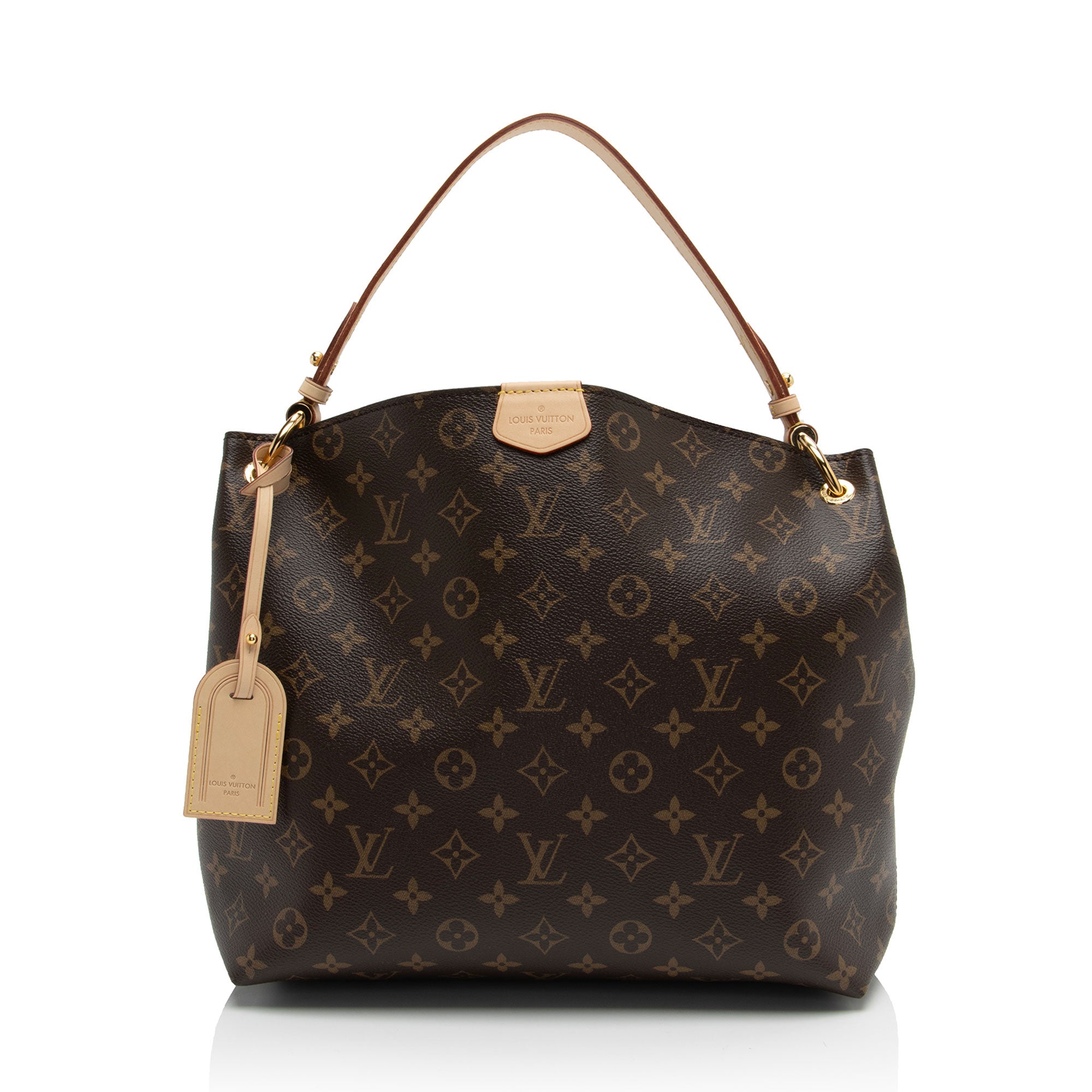 Louis Vuitton Monogram Canvas Graceful PM Hobo (SHF-jxAbZb)