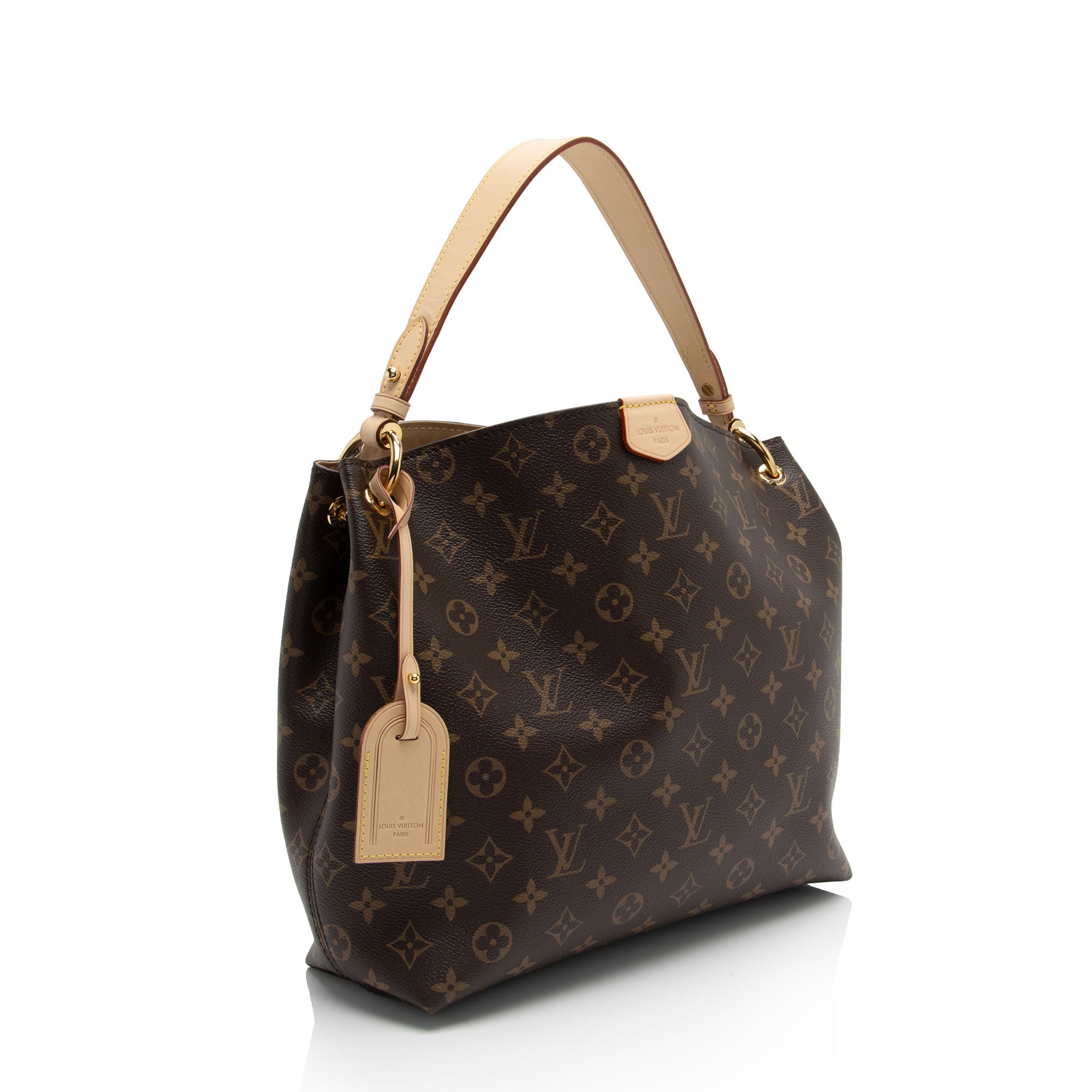 Louis Vuitton Monogram Canvas Graceful PM Hobo (SHF-jxAbZb)