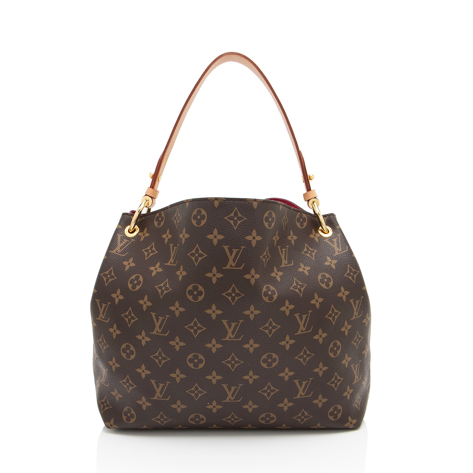 Louis Vuitton Monogram Canvas Graceful PM Hobo (SHF-opYl5p)