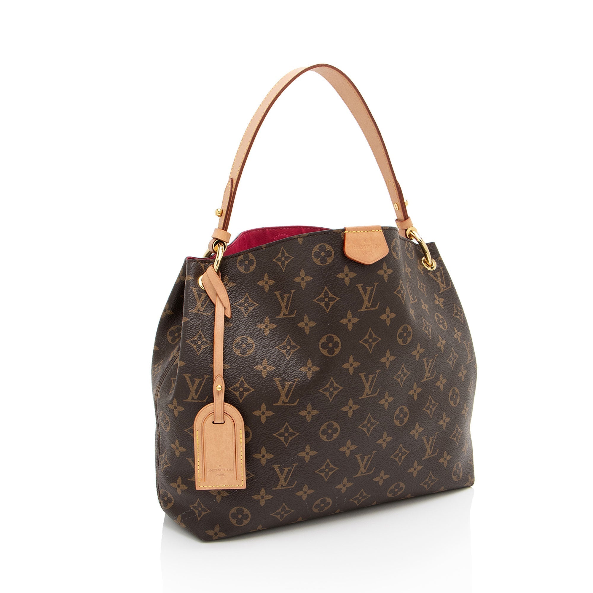 Louis Vuitton Monogram Canvas Graceful PM Hobo (SHF-opYl5p)