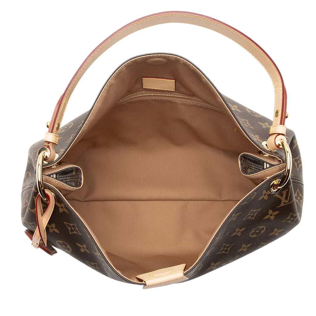 Louis Vuitton Monogram Canvas Graceful PM Hobo (SHF-FGCNkT)