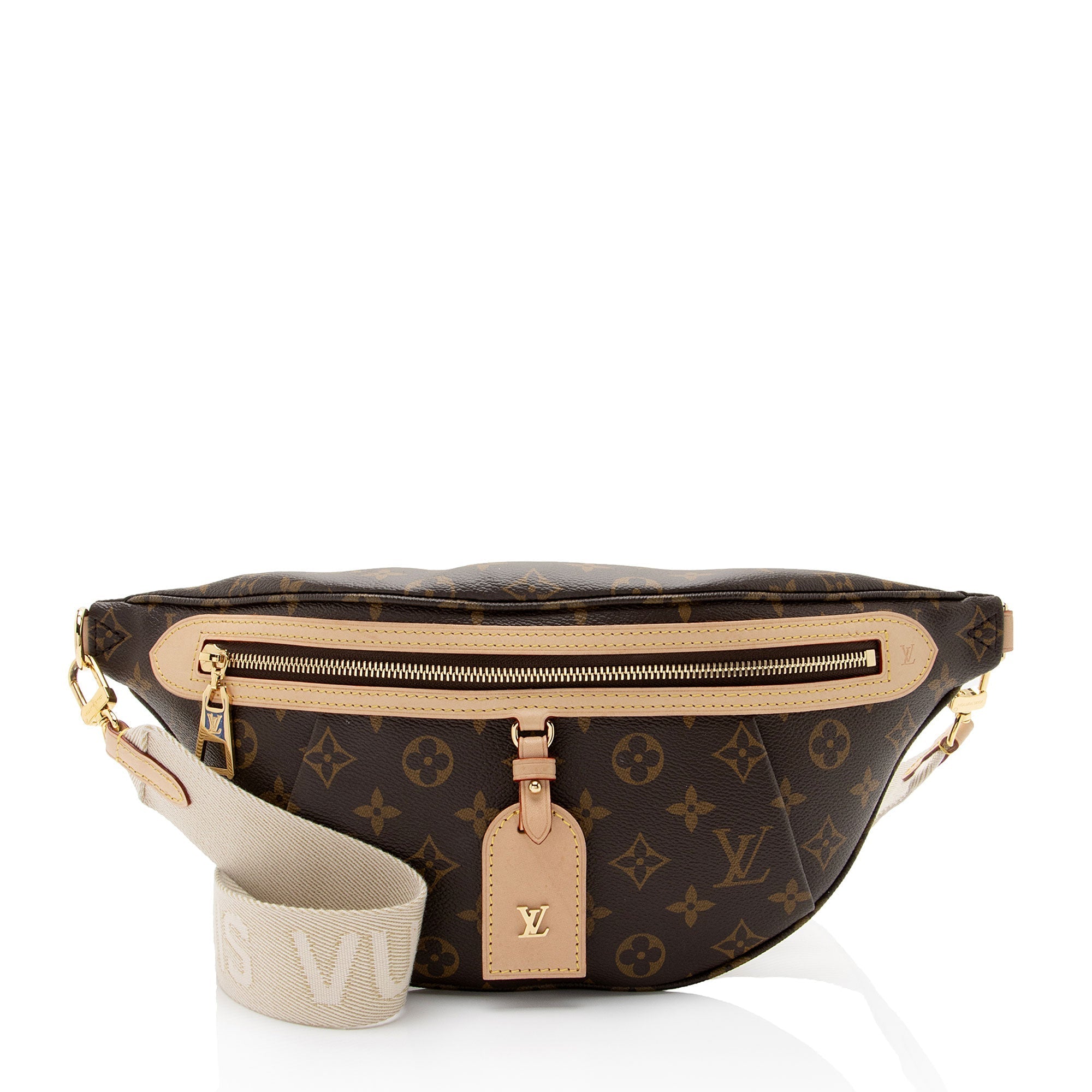 Louis Vuitton Monogram Canvas High Rise Bumbag (SHF-va9Pes)