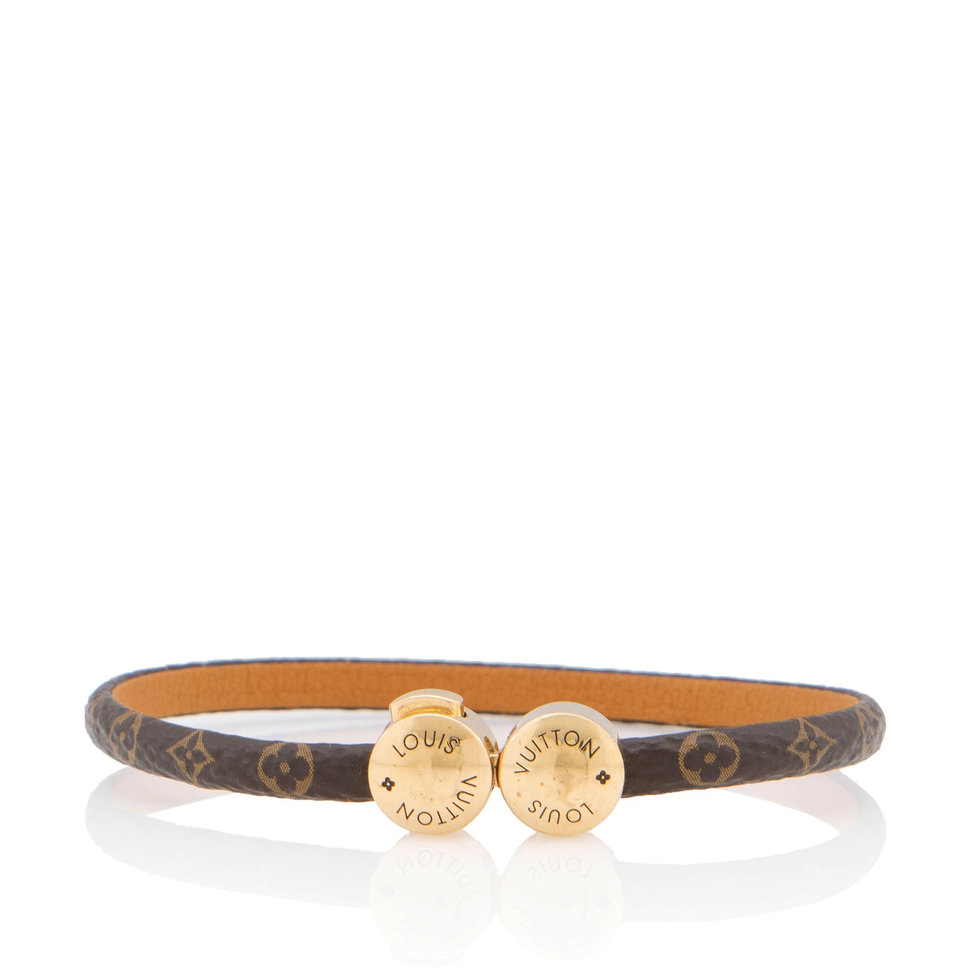 Louis Vuitton Monogram Canvas Historic Mini Bracelet (SHF-nz9mQ0)