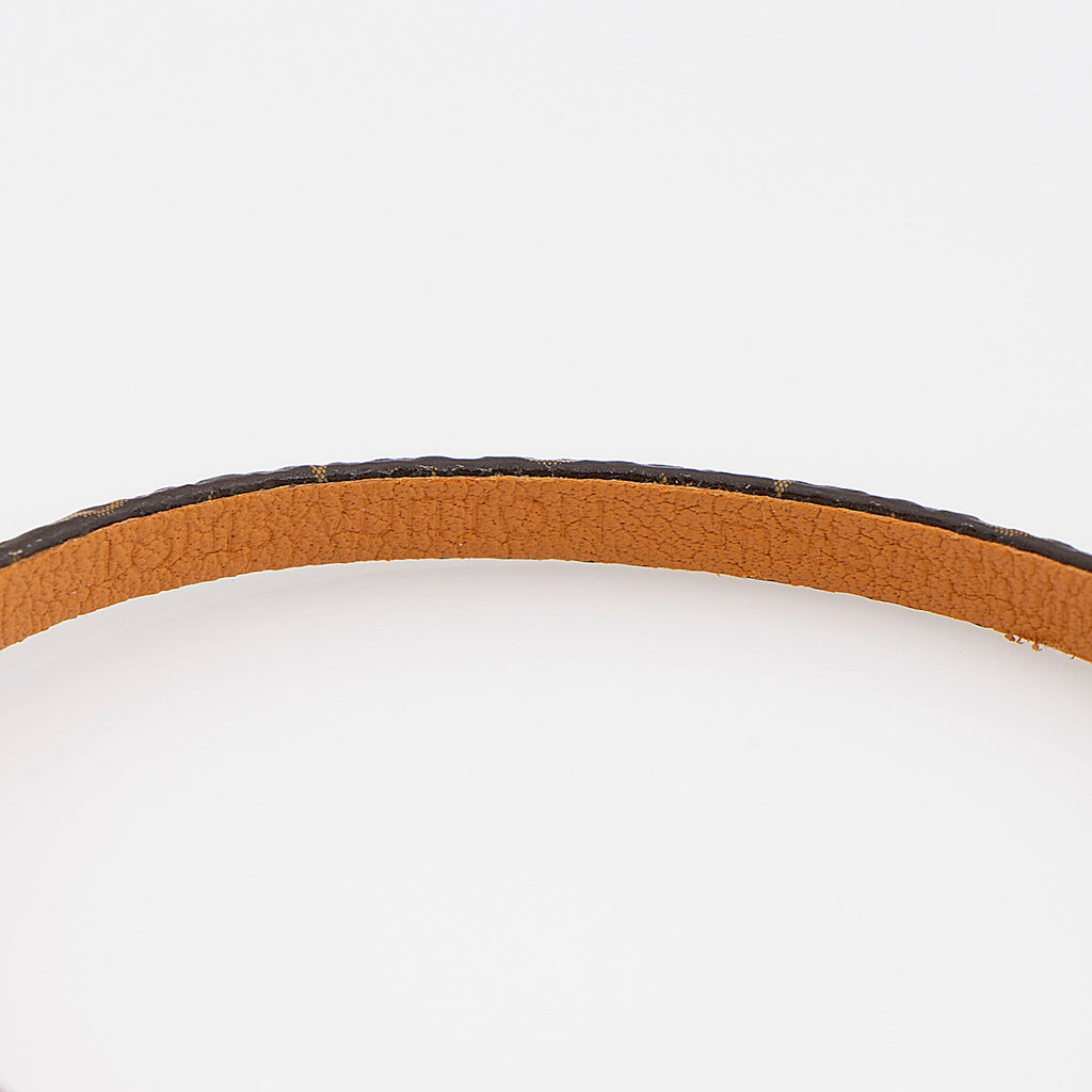 Louis Vuitton Monogram Canvas Historic Mini Bracelet (SHF-nz9mQ0)