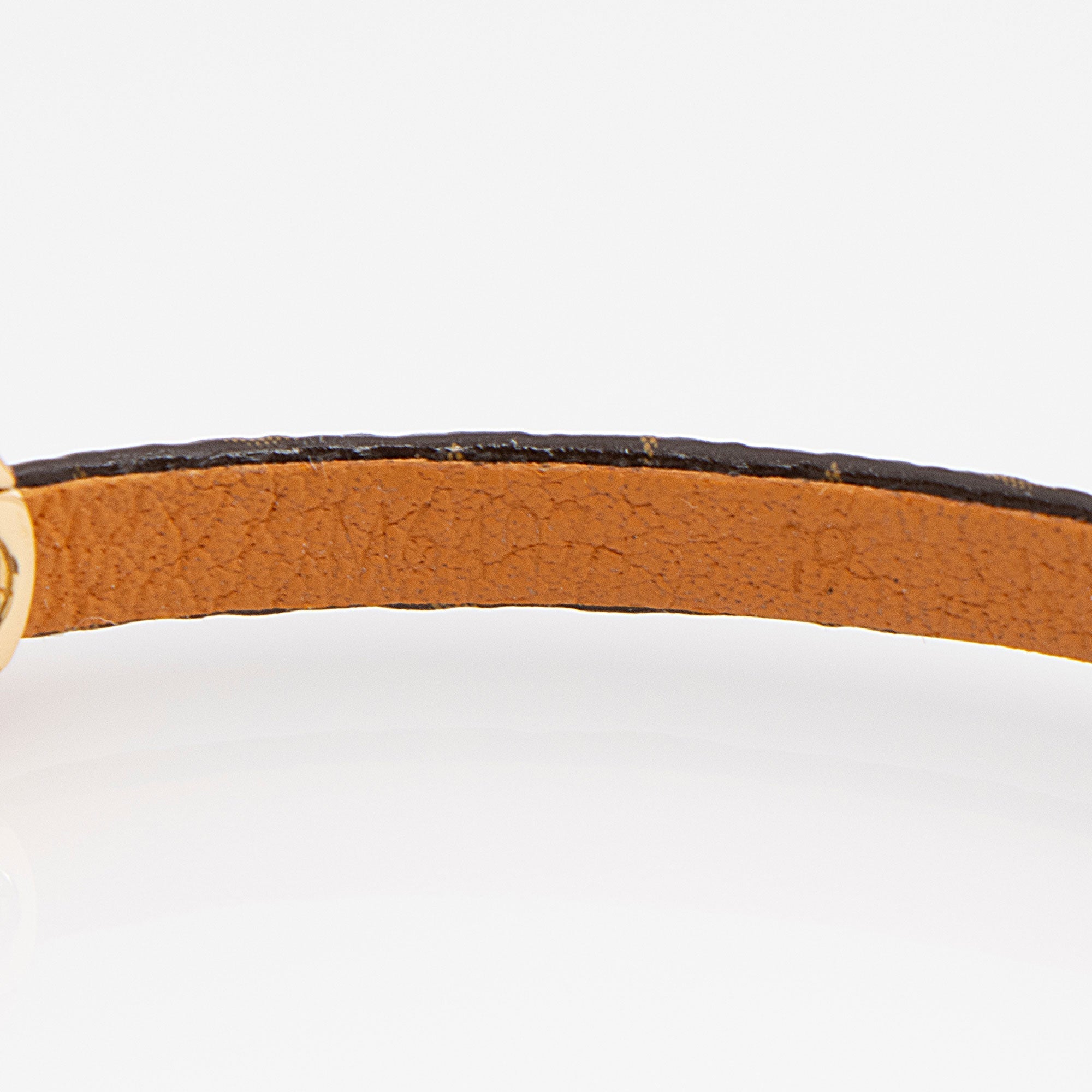 Louis Vuitton Monogram Canvas Historic Mini Bracelet (SHF-nz9mQ0)