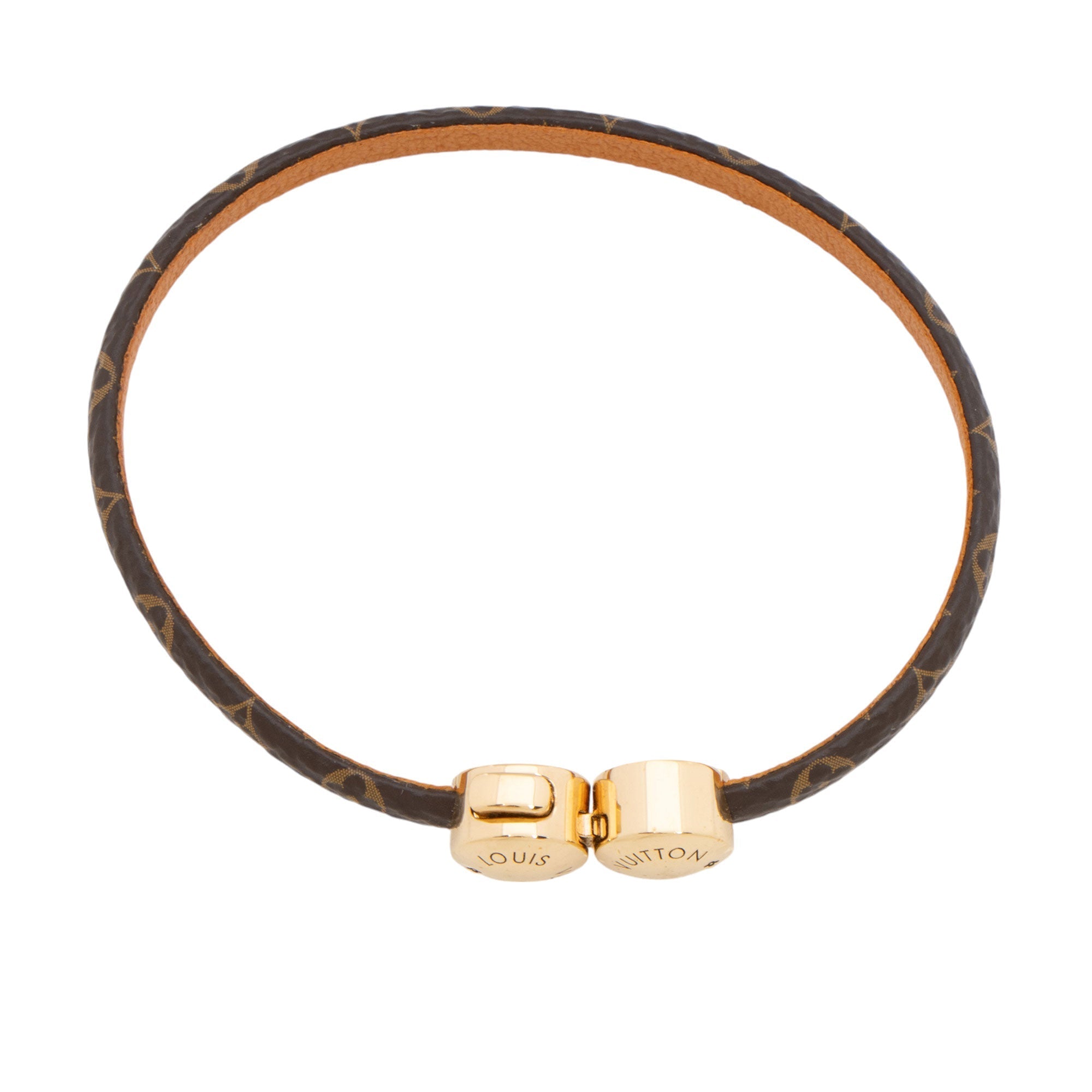 Louis Vuitton Monogram Canvas Historic Mini Bracelet (SHF-nz9mQ0)