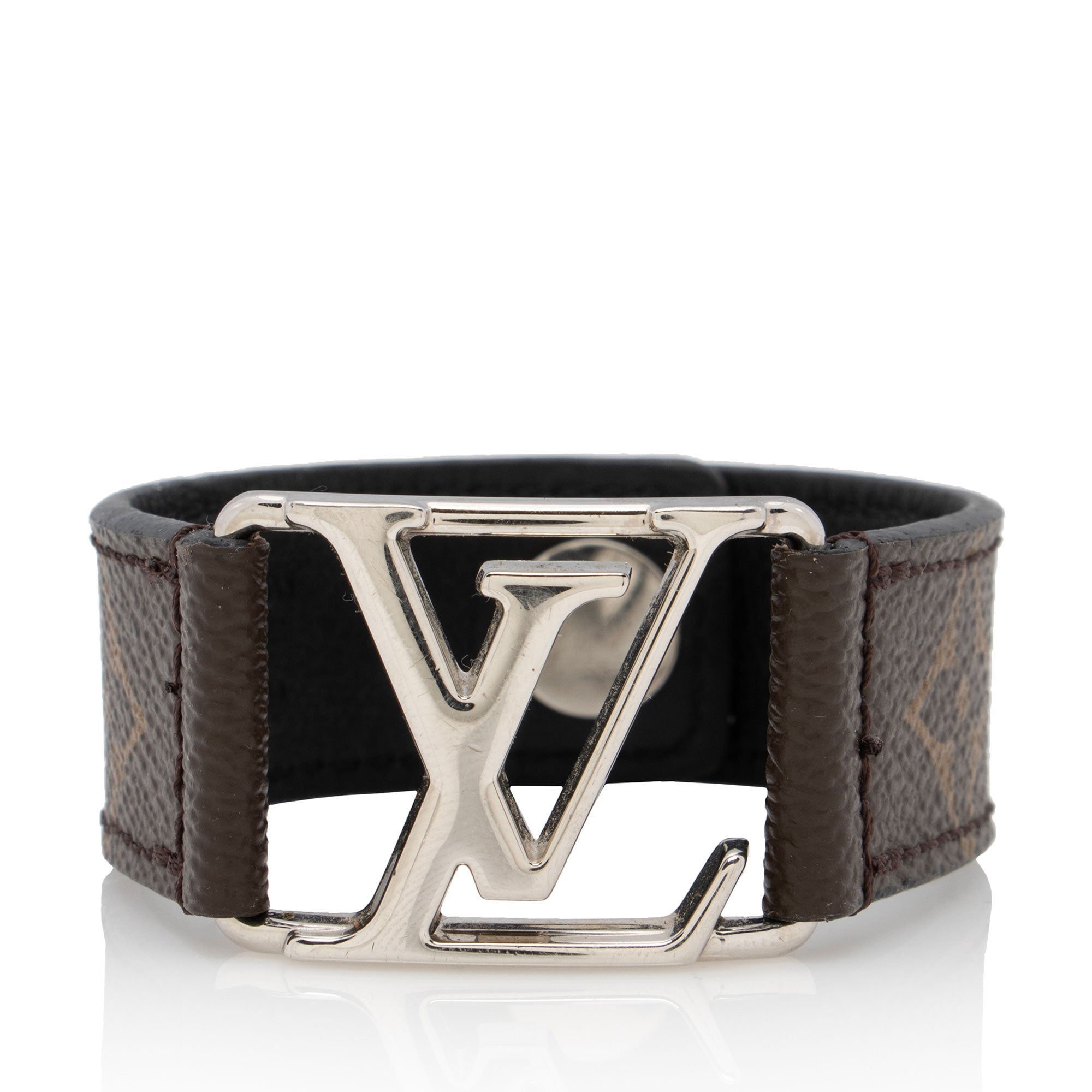 Louis Vuitton Monogram Canvas Hockenheim Bracelet (SHF-WhNTif)