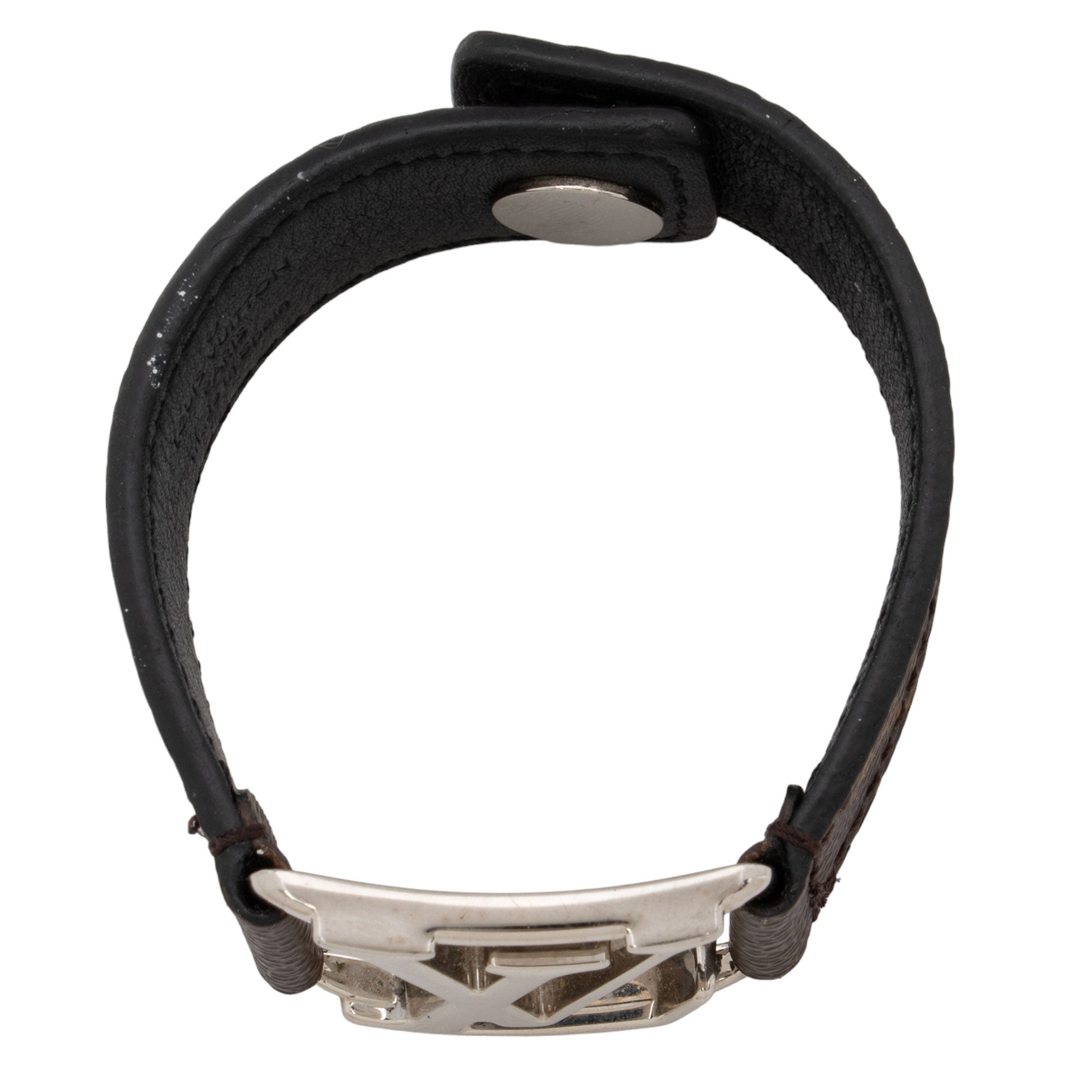 Louis Vuitton Monogram Canvas Hockenheim Bracelet (SHF-WhNTif)