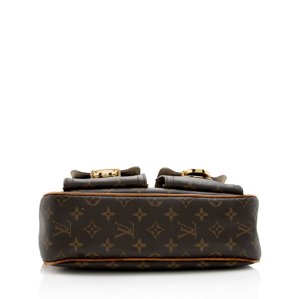 Louis Vuitton Monogram Canvas Hudson GM Shoulder Bag  - FINAL SALE (SHF-18402)