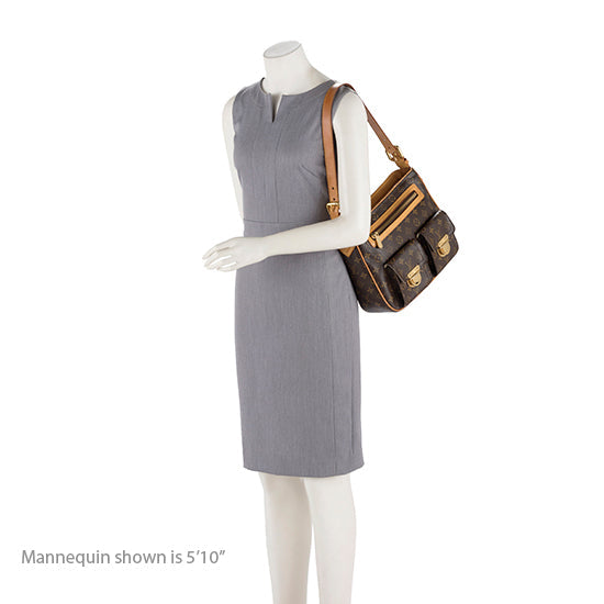 Louis Vuitton Monogram Canvas Hudson GM Shoulder Bag  - FINAL SALE (SHF-18402)