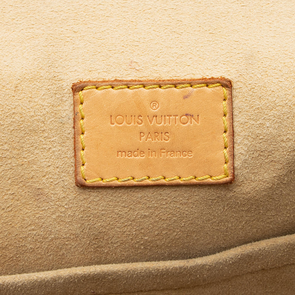 Louis Vuitton Monogram Canvas Hudson PM Shoulder Bag (SHF-23168)