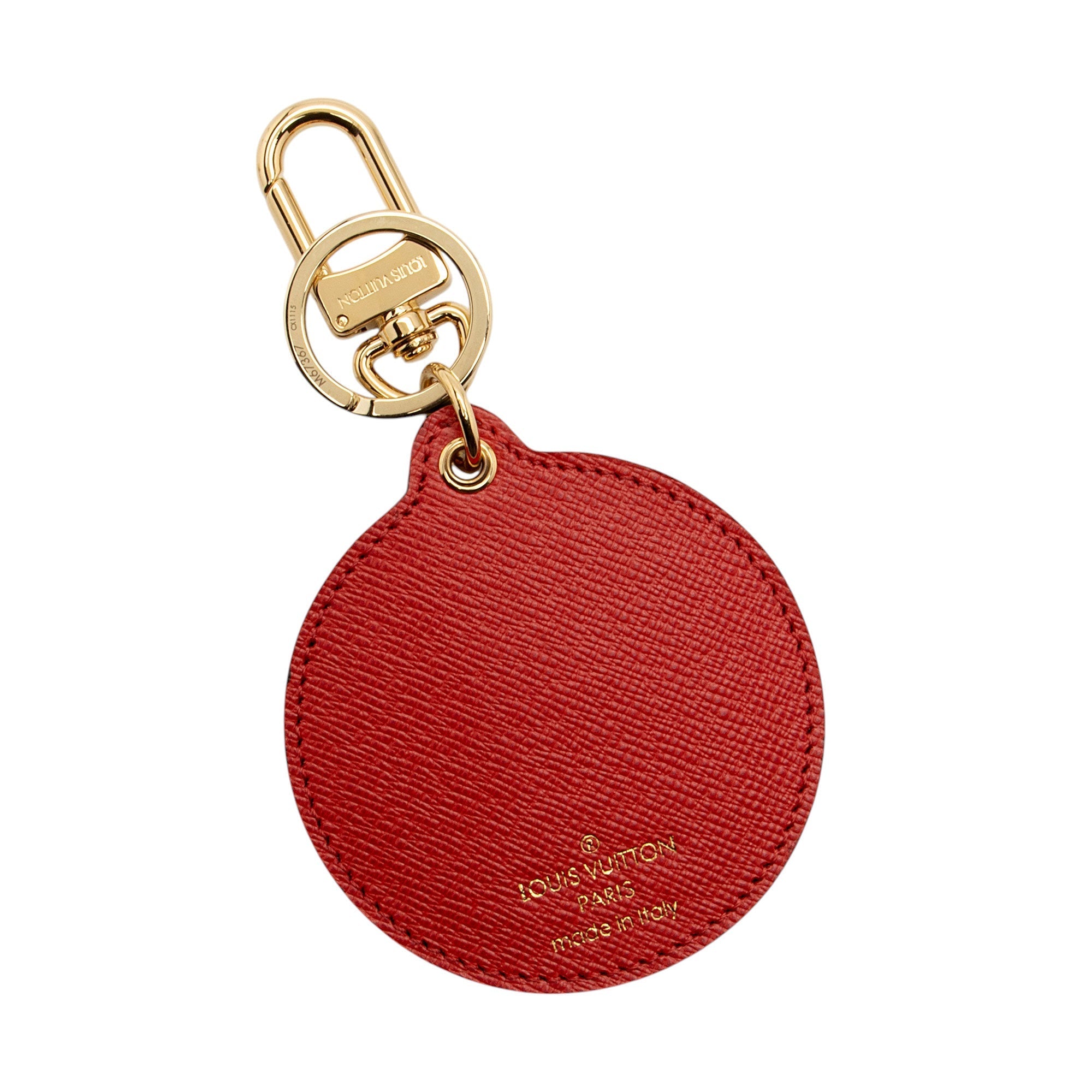 Louis Vuitton Monogram Canvas Illustre Multi V Bag Charm