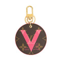 Louis Vuitton Monogram Canvas Illustre V Bag Charm
