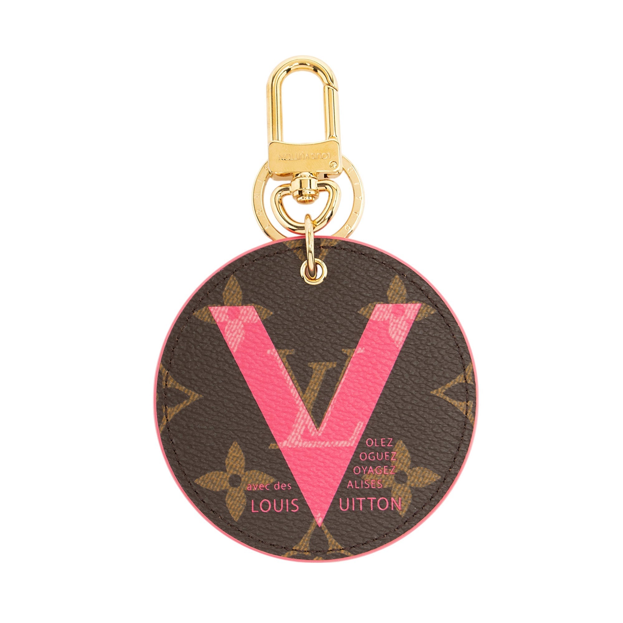 Louis Vuitton Monogram Canvas Illustre V Bag Charm