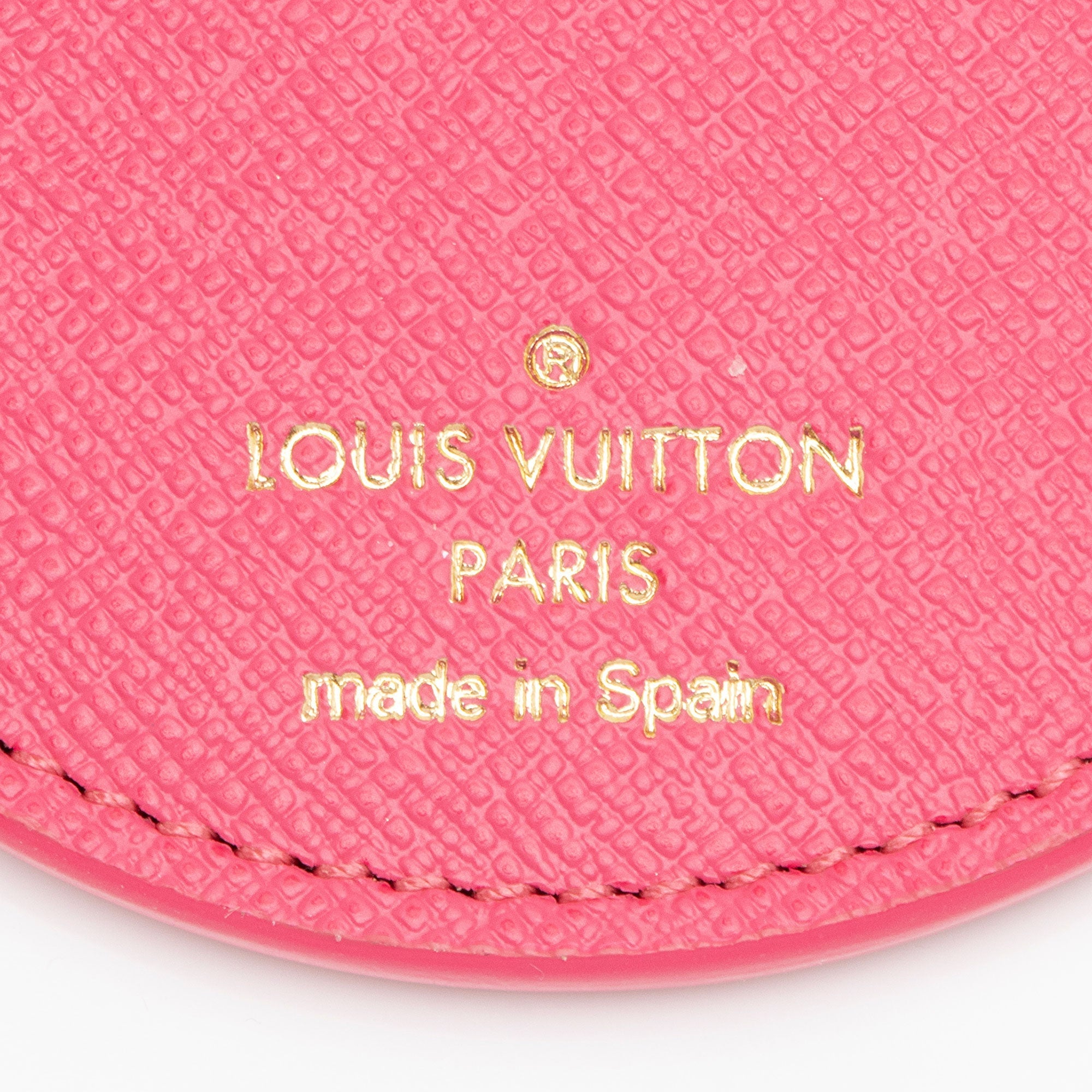 Louis Vuitton Monogram Canvas Illustre V Bag Charm